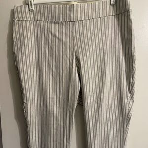 Plus Size stretchy denim-like cotton pants NEW but no tags 2X